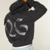 Boxy Class of 26 Grafik Fermuarlı Kapüşonlu Sweatshirt Boxy Class of 26 Grafik Fermuarlı Kapüşonlu Sweatshirt