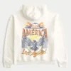 Boxy Club América Las Águillas Grafik Kapüşonlu Sweatshirt Boxy Club América Las Águillas Grafik Kapüşonlu Sweatshirt