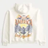 Boxy Club América Las Águillas Grafik Kapüşonlu Sweatshirt Boxy Club América Las Águillas Grafik Kapüşonlu Sweatshirt