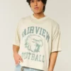 Boxy Crop Fairview Futbol Grafikli Jersey Boxy Crop Fairview Futbol Grafikli Jersey
