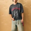 Boxy Crop Motörhead Grafikli Jersey