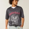 Boxy Crop Motörhead Grafikli Jersey