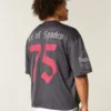 Boxy Crop Motörhead Grafikli Jersey