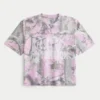 Boxy Crop Posty Co. Grafikli Jersey Boxy Crop Posty Co. Grafikli Jersey