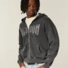 Boxy Dodge Demon Grafik Fermuarlı Kapüşonlu Sweatshirt Boxy Dodge Demon Grafik Fermuarlı Kapüşonlu Sweatshirt