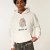 Boxy Dodge Hellcat Grafik Kapüşonlu Sweatshirt Boxy Dodge Hellcat Grafik Kapüşonlu Sweatshirt