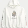 Boxy Dodge Hellcat Grafik Kapüşonlu Sweatshirt Boxy Dodge Hellcat Grafik Kapüşonlu Sweatshirt