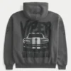Boxy Dodge Viper Grafik Fermuarlı Kapüşonlu Sweatshirt Boxy Dodge Viper Grafik Fermuarlı Kapüşonlu Sweatshirt