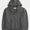 Boxy Dodge Viper Grafik Fermuarlı Kapüşonlu Sweatshirt Boxy Dodge Viper Grafik Fermuarlı Kapüşonlu Sweatshirt