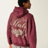 Boxy Florida State University Seminoles Grafik Kapüşonlu Sweatshirt