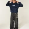 Boxy Glacier Montana Grafik Kapüşonlu Sweatshirt Boxy Glacier Montana Grafik Kapüşonlu Sweatshirt