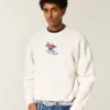 Boxy Icee Grafikli Crew Sweatshirt Boxy Icee Grafikli Crew Sweatshirt