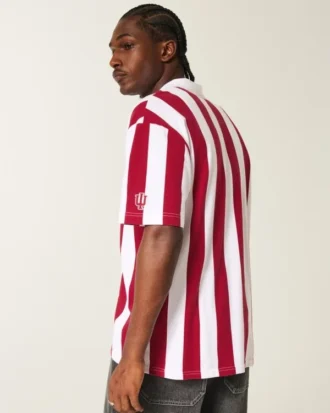 Boxy Indiana Üniversitesi Hoosiers Grafik Polo
