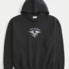 Boxy Lake Tahoe Snowboard Grafik Kapüşonlu Sweatshirt