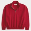 Boxy Logo Çeyrek Fermuarlı Sweatshirt Boxy Logo Çeyrek Fermuarlı Sweatshirt