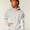 Boxy Logo Kapüşonlu Sweatshirt Boxy Logo Kapüşonlu Sweatshirt