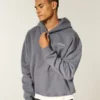 Boxy Logo Kapüşonlu Sweatshirt Boxy Logo Kapüşonlu Sweatshirt