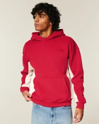 Boxy Logo Kapüşonlu Sweatshirt