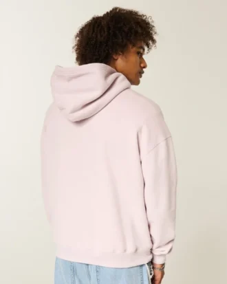 Boxy Logo Kapüşonlu Sweatshirt