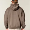 Boxy Logo Kapüşonlu Sweatshirt Boxy Logo Kapüşonlu Sweatshirt