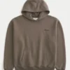 Boxy Logo Kapüşonlu Sweatshirt Boxy Logo Kapüşonlu Sweatshirt