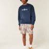 Boxy Manchester City FC Grafikli Crew Sweatshirt Boxy Manchester City FC Grafikli Crew Sweatshirt