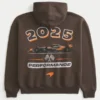 Boxy McLaren Grafik Fermuarlı Kapüşonlu Sweatshirt Boxy McLaren Grafik Fermuarlı Kapüşonlu Sweatshirt