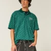 Boxy Michigan State University Spartans Grafik Polo