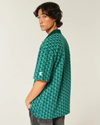 Boxy Michigan State University Spartans Grafik Polo