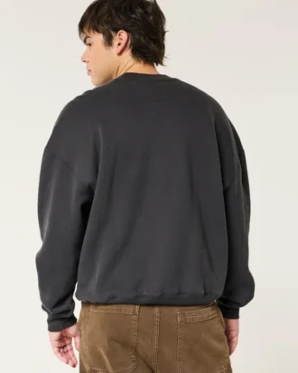 Boxy Mickey Mouse Ohio State Buckeyes Grafikli Crew Sweatshirt