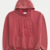 Boxy Number Grafik Kapüşonlu Sweatshirt Boxy Number Grafik Kapüşonlu Sweatshirt