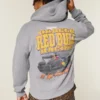 Boxy Oracle Red Bull Racing Grafik Fermuarlı Kapüşonlu Sweatshirt Boxy Oracle Red Bull Racing Grafik Fermuarlı Kapüşonlu Sweatshirt