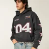 Boxy Oracle Red Bull Racing Grafik Kapüşonlu Sweatshirt Boxy Oracle Red Bull Racing Grafik Kapüşonlu Sweatshirt