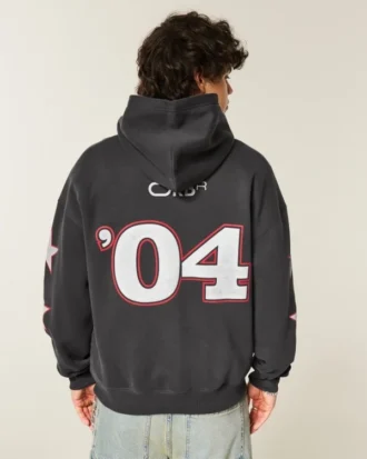 Boxy Oracle Red Bull Racing Grafik Kapüşonlu Sweatshirt Boxy Oracle Red Bull Racing Grafik Kapüşonlu Sweatshirt