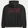 Boxy Oracle Red Bull Racing Grafik Kapüşonlu Sweatshirt