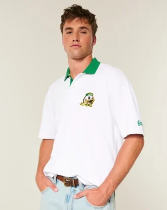 Boxy Oregon Üniversitesi Ducks Grafik Polo