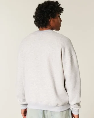 Boxy Paris Saint-Germain Grafikli Crew Sweatshirt