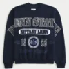 Boxy Penn State Nittany Lions Grafikli Crew Sweatshirt