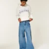 Boxy Penn State Üniversitesi Nittany Lions Grafik Kapüşonlu Sweatshirt Boxy Penn State Üniversitesi Nittany Lions Grafik Kapüşonlu Sweatshirt