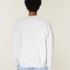 Boxy Snoopy Joe Cool Grafikli Crew Sweatshirt Boxy Snoopy Joe Cool Grafikli Crew Sweatshirt