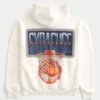 Boxy Syracuse Basketbol Grafik Kapüşonlu Sweatshirt Boxy Syracuse Basketbol Grafik Kapüşonlu Sweatshirt