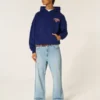 Boxy Syracuse Üniversitesi Turuncu Grafik Kapüşonlu Sweatshirt Boxy Syracuse Üniversitesi Turuncu Grafik Kapüşonlu Sweatshirt
