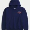Boxy Syracuse Üniversitesi Turuncu Grafik Kapüşonlu Sweatshirt Boxy Syracuse Üniversitesi Turuncu Grafik Kapüşonlu Sweatshirt