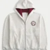Boxy Texas A&M Üniversitesi Aggies Grafik Fermuarlı Kapüşonlu Sweatshirt Boxy Texas A&M Üniversitesi Aggies Grafik Fermuarlı Kapüşonlu Sweatshirt