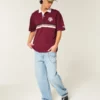 Boxy Texas A&M Üniversitesi Grafikli Polo Boxy Texas A&M Üniversitesi Grafikli Polo