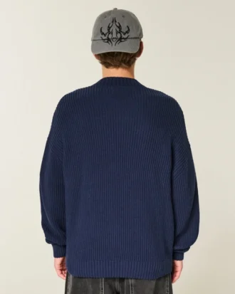 Boxy Tokyo Grafikli Crew Sweater