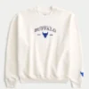 Boxy University at Buffalo Bulls Grafikli Sweatshirt Boxy University at Buffalo Bulls Grafikli Sweatshirt