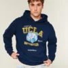 Boxy University of California, Los Angeles Bruins Grafik Kapüşonlu Sweatshirt Boxy University of California, Los Angeles Bruins Grafik Kapüşonlu Sweatshirt