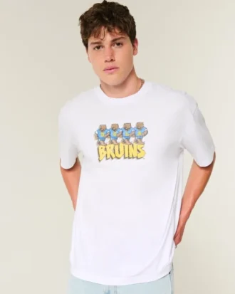 Boxy University of California, Los Angeles, Bruins Grafikli Tişört