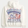 Boxy University of Connecticut Huskies Grafik Kapüşonlu Sweatshirt Boxy University of Connecticut Huskies Grafik Kapüşonlu Sweatshirt